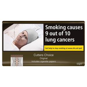 Cutter’s Choice Original Hand Rolling Tobacco – 50g Pouch