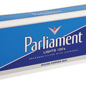 PARLIAMENT WHITE 100’S 1 CTN= 10 PKS, 200 CIGG